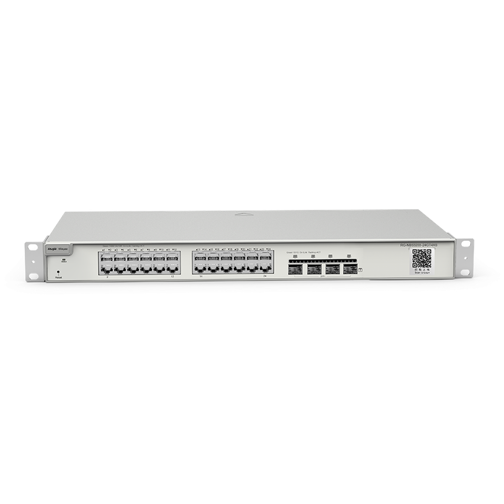 Ruijie L2 10G Uplink Cloud Managed Switches Rg-Nbs3200-24Gt4Xs-P-Rujie Switches-Ruijie-Star Light Kuwait