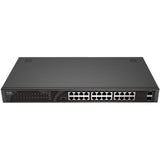 Ruijie Rg-Es126G-Lp-L Unmanaged Gigabit Poe Switch 24 Port ,2 Sfp Poe 180W-Ruijie Switches-Ruijie-Star Light Kuwait