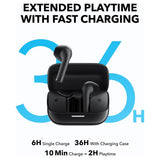 Anker Soundcore K20i Bluetooth Wireless In-Ear Earbuds Black