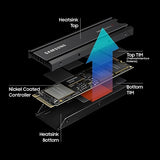 SAMSUNG 1TB 980 PRO Heatsink PCIe 4.0 NVMe PS5 M.2 SSD, 7000MB/s