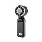 SIA HANDHELD HIGH SPEED COLD COOLING ICE COMPRESS RECHARGABLE FAN 3600mAH- BLACK