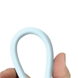 SIA powerlink SOFT RUBBER TYPE C - TYPE C LANYARD CABLE 60W 30CM LIGHT BLUE