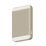 SIAMagOn SIPBMG8LD-BEG Magnetic power bank PD 20W-Wireless Charging 15W With LED Light 8000Mah - Beige