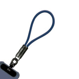 SIApowerlink SOFT RUBBER TYPE C - TYPE C LANYARD CABLE 60W 1.2M NAVY BLUE