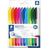 STAEDTLER BALLPEN ASSORTED 10COL