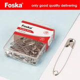 Safety Pins 38 Mm Blister Foska- As-27B-Pins And Clips-Foska-Star Light Kuwait