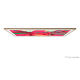 Samsung Customizable Bezel for 85" The Frame Pro TV - Modern Teak