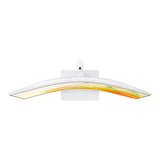 شاشة سامسونج LS34C650TAMXUE 1000R منحنية - 34 بوصة UWQHD FHD / 5 مللي ثانية / HDMI / منفذ عرض / سماعة رأس / إيثرنت / لون أبيض دافئ