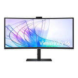 Samsung LS34C650VAMXUE 1000R Curved - 34.0" UWQHD FHD / 5ms / HDMI / Display Port / Headphone / Ethernet / USB / Black - Monitor