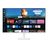 شاشة سامسونج الذكية M50D FHD - 27 بوصة FHD / 4 مللي ثانية / HDMI / USB / بلوتوث / أبيض - رقم الموديل LS27DM501EMXUE