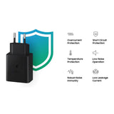 Samsung Power Adapter With Cable - 45W / 5A / USB-C / 1 Meter / Black