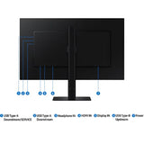 Samsung S60D QHD ViewFinity High Resolution Monitor - 27" QHD / 100 Hz / USB/HDMI/Display Port/ Black