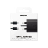 Samsung Travel Adapter With Cable - 25W / USB Type-C / 1 Meter / Black
