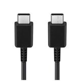 كابل سامسونج USB-C إلى USB-C - 1 متر / 3 أمبير / أسود