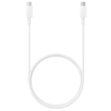 كابل سامسونج USB-C إلى USB-C - 1 متر / 3 أمبير / أبيض