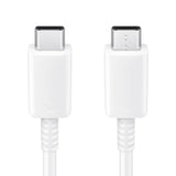 كابل سامسونج USB-C إلى USB-C - 1.8 متر / 5 أمبير / أبيض