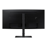 شاشة سامسونج فيوفينيتي S6 منحنية 34 بوصة - 34.0 بوصة UWQHD FHD / 5 مللي ثانية / HDMI / منفذ عرض / سماعة رأس / إيثرنت / USB / أسود - شاشة