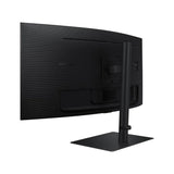 شاشة سامسونج فيوفينيتي S6 منحنية 34 بوصة - 34.0 بوصة UWQHD FHD / 5 مللي ثانية / HDMI / منفذ عرض / سماعة رأس / إيثرنت / USB / أسود - شاشة