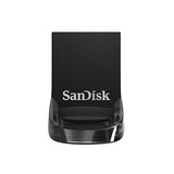 ذاكرة فلاش USB من سانديسك ألترا فيت - 64 جيجابايت / سرعة تصل إلى 300 ميجابايت/ثانية / أسود