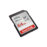 بطاقة ذاكرة SanDisk Ultra SDXC UHS-I / الفئة 10 بسعة 64 جيجابايت، سرعة تصل إلى 140 ميجابايت/ثانية