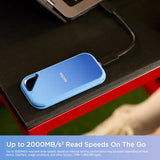 SanDisk Creator Pro Portable SSD - 2TB / USB-C 3.2 Gen 2 x2 / Up to 2000MB/s / External SSD (Solid State Drive)