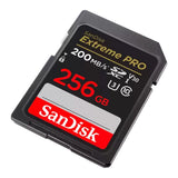 بطاقة ذاكرة SanDisk Extreme PRO UHS-I MicroSD – سعة 256 جيجابايت / سرعة نقل بيانات 200 ميجابايت/ثانية