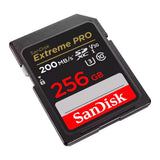 بطاقة ذاكرة SanDisk Extreme PRO UHS-I MicroSD – سعة 256 جيجابايت / سرعة نقل بيانات 200 ميجابايت/ثانية