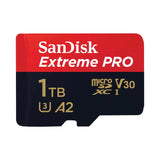 بطاقة ذاكرة SanDisk Extreme PRO microSDXC UHS-I مع محول - سعة 1 تيرابايت / سرعة تصل إلى 200 ميجابايت/ثانية