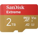 SanDisk Extreme microSDXC UHS-I CARD - 2TB / Up to 240MB/s