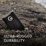 SanDisk Professional 1TB G-Drive Ultra-Rugged & Portable NVMe SSD Up to 1050 MB/s Read, 1000 MB/s Write