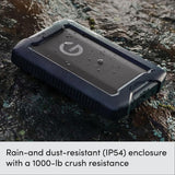 SanDisk Professional 2TB G-DRIVE ArmorATD - Rugged, Durable Portable External Hard Drive HDD, USB-C, USB 3.2 Gen 1