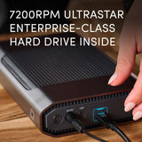 SanDisk Professional G-Drive 24TB Enterprise-Class Desktop Hard Drive, up to 280MB/s USB-C (10Gbps), USB 3.2 Gen 2