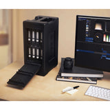 محرك أقراص SanDisk Professional G-Raid Shuttle 8 UltraStar من فئة المؤسسات بسعة 192 تيرابايت، سرعة نقل بيانات تصل إلى 1690 ميجابايت/ثانية، منفذ Thunderbolt 3 (40 جيجابت/ثانية)، منفذ USB 3.2 من الجيل الثاني