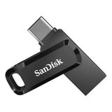 SanDisk Ultra Dual Drive Go Flash Drive - 32GB / Up to 150 MB/s / USB 3.2 Gen 1 / Type-C / Black