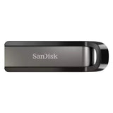 SanDisk Ultra Extreme Go Flash Drive – 128GB / USB 3.2 Gen 1 / Black and Silver