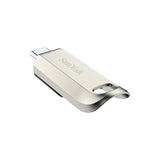 SanDisk Ultra Luxe USB-C Flash Drive - 512GB / Up to 400 MB/s / USB-C / USB 3.2 Gen 1 / Silver