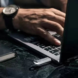 ذاكرة فلاش SanDisk Ultra Luxe USB Type-C - سعة 256 جيجابايت / سرعة تصل إلى 400 ميجابايت/ثانية / USB-C / USB 3.2 Gen 1 / فضي