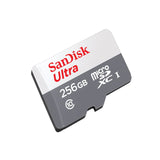 بطاقة ذاكرة SanDisk Ultra Micro SDXC UHS-I بسعة 256 جيجابايت وسرعة قراءة تصل إلى 100 ميجابايت/ثانية