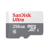 بطاقة ذاكرة SanDisk Ultra Micro SDXC UHS-I بسعة 256 جيجابايت وسرعة قراءة تصل إلى 100 ميجابايت/ثانية