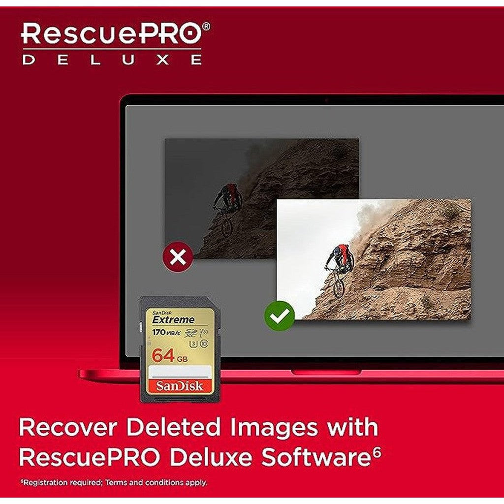 Sandisk Extreme Uhs-I Sdxc Memory Card (64 Gb)-Ssd-SanDisk-Star Light Kuwait