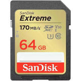 Sandisk Extreme Uhs-I Sdxc Memory Card (64 Gb)-Ssd-SanDisk-Star Light Kuwait