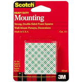 Scotch White Mounting Tape - 111-Esf, 1 In (2.54 Cm), 16 Per Pack-Tapes And Adhesives-3M Scotch-Star Light Kuwait