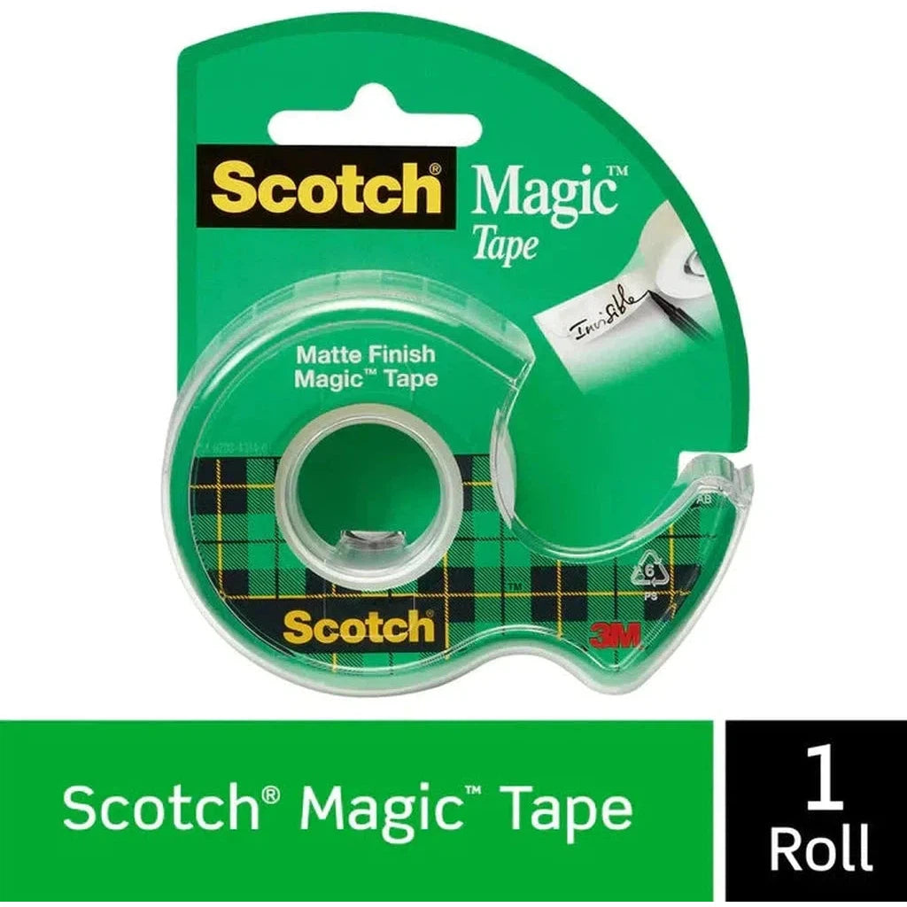 Scotch® Magic™ Transparent Tape - 105, 3/4 In X 300 In-Tapes And Adhesives-3M Scotch-Star Light Kuwait
