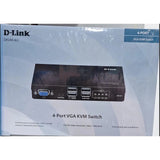 D-Link 4-Port Usb Kvm Switch Dkvm 4U