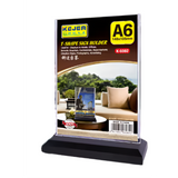 حامل بطاقات عمودي على شكل حرف T من Kejea K-6082 V-A6