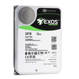 Seagate 22TB EXOS X22 HDD 3.5″ SATA III Internal Hard Drive, 7200rpm