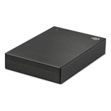 Seagate 2TB One Touch USB 3.0 External Hard Drive Password Protection For Windows & Mac Compatible - Black