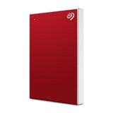 Seagate One Touch 1TB External HDD with Password Protection Red (STKY1000403)