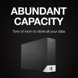 قرص صلب خارجي مكتبي Seagate One Touch Hub بسعة 10 تيرابايت STLC10000400