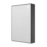 Seagate One Touch Portable Hard Drive with Password Protection - 5TB HDD / USB 3.0 / Silver